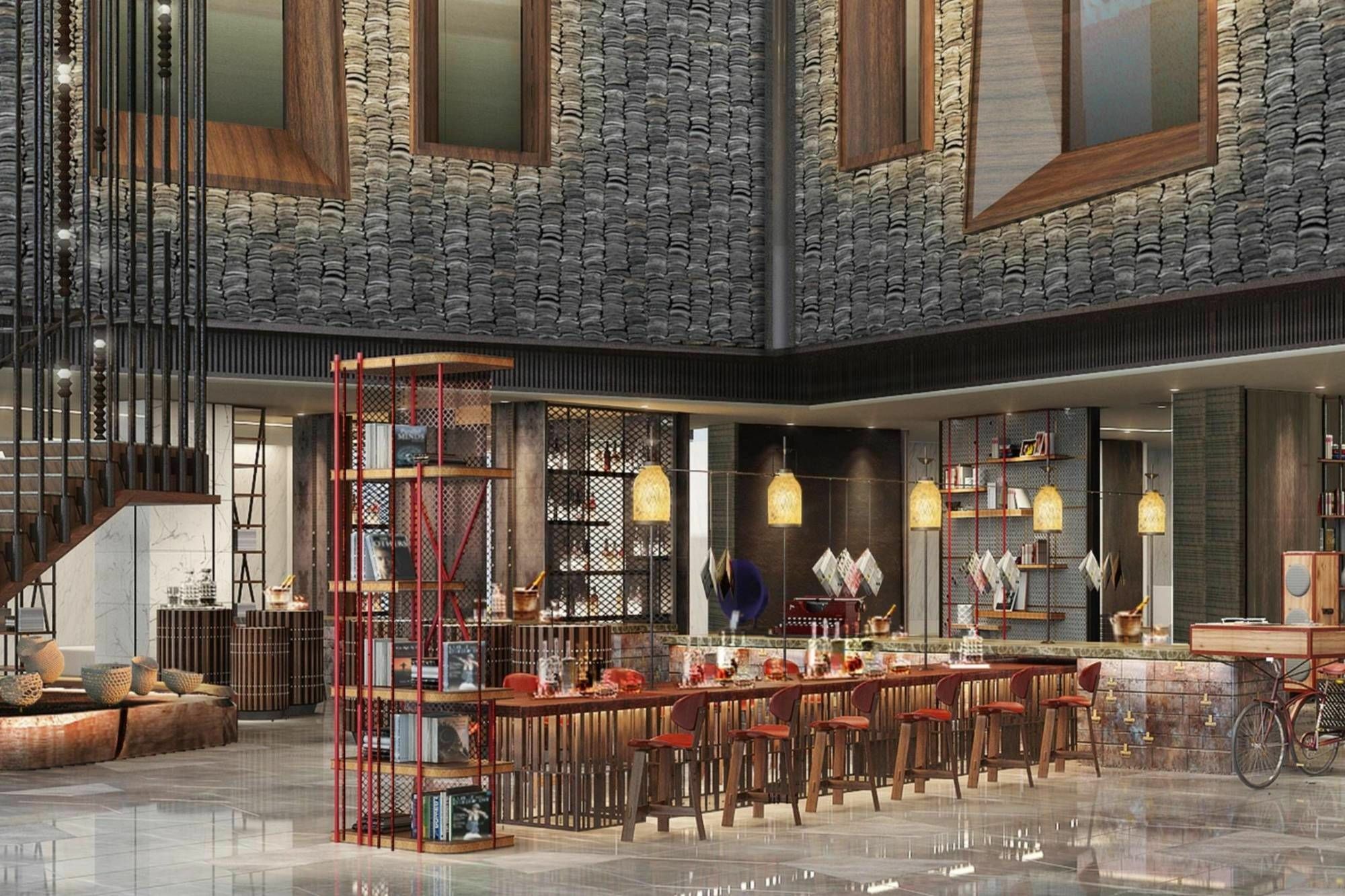 Renaissance Xi'An Hotel Екстериор снимка